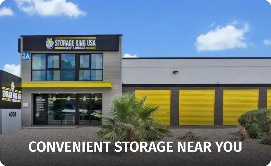 Locations provided by Storage King USA