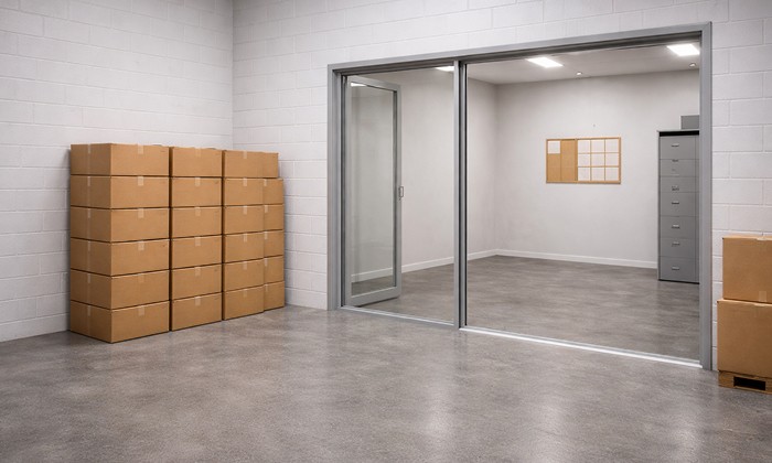 Illustration related to Commercial Storage unit