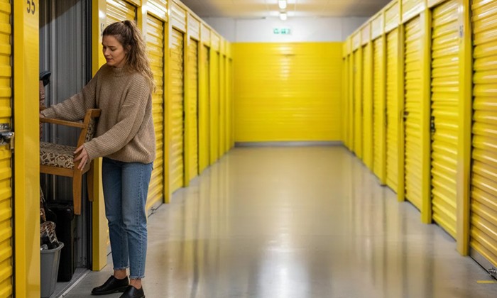 Illustration related to Self Storage unit